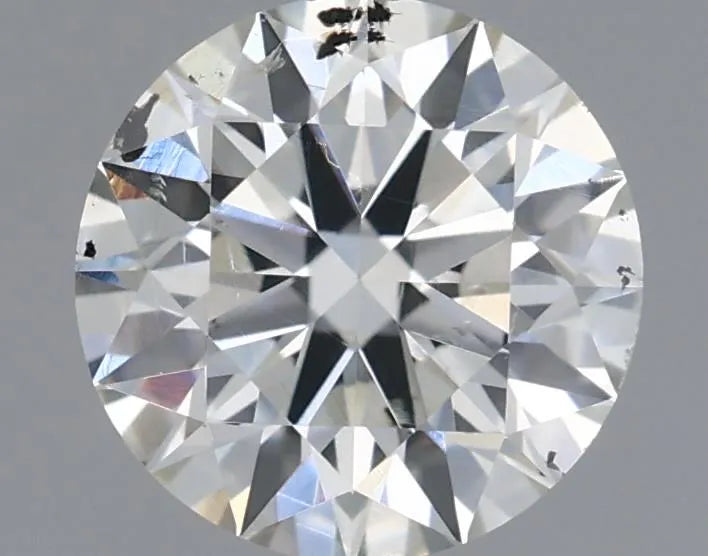 0.71ct Round Natural Diamond (Colour G, Clarity SI2, Cut EX, IGI Certified)
