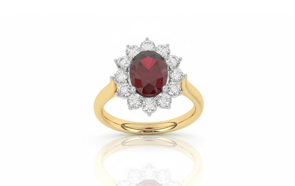 Diamond & Ruby Rings