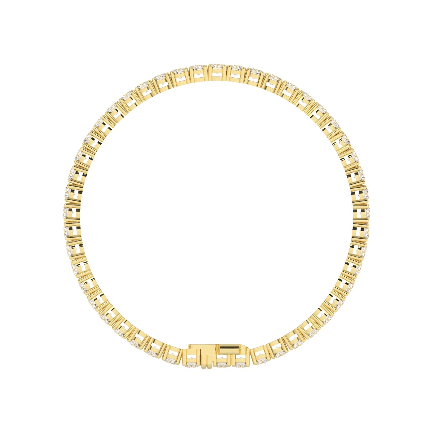 B-82700-AD-Y  7.00ct F/VS Lab Diamond Tennis Bracelet (EGL Report Included)