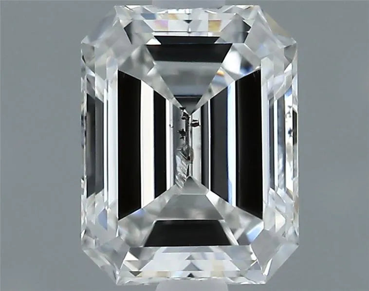 0.70ct Emerald Natural Diamond (Colour F, Clarity SI2, Cut VG, IGI Certified)