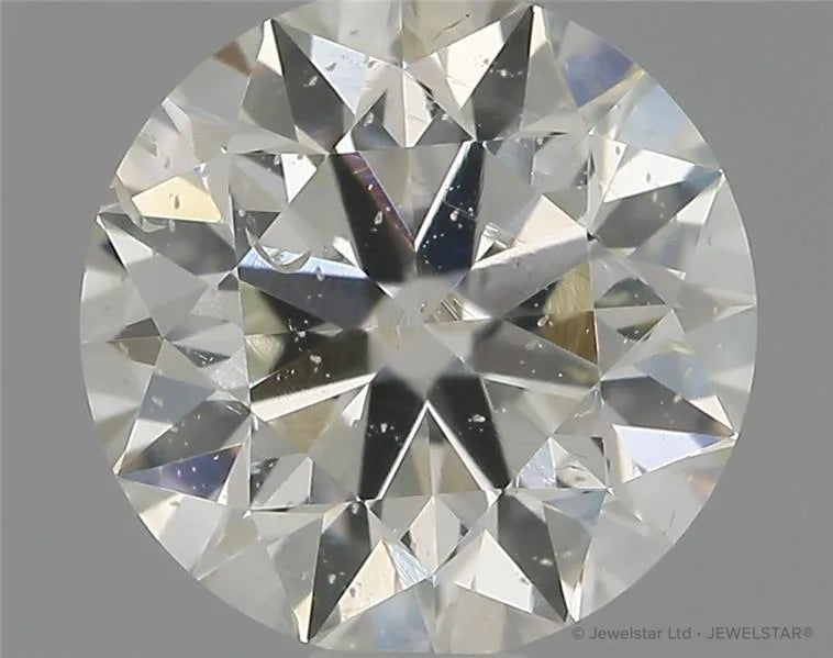 0.70ct Round Natural Diamond (Colour F, Clarity SI2, Cut EX, IGI Certified)