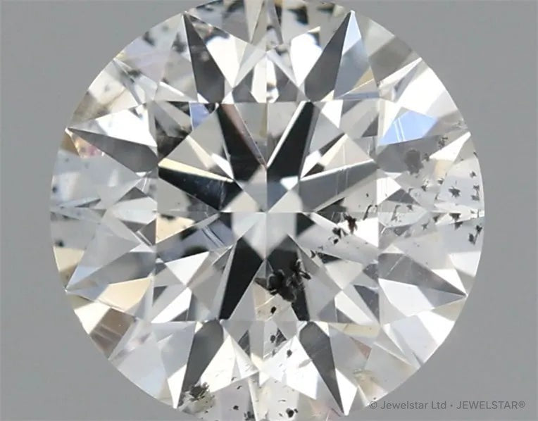 0.70ct Round Natural Diamond (Colour G, Clarity SI2, Cut EX, IGI Certified)