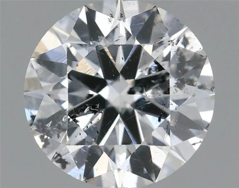 0.74ct Round Natural Diamond (Colour F, Clarity SI2, Cut EX, IGI Certified)