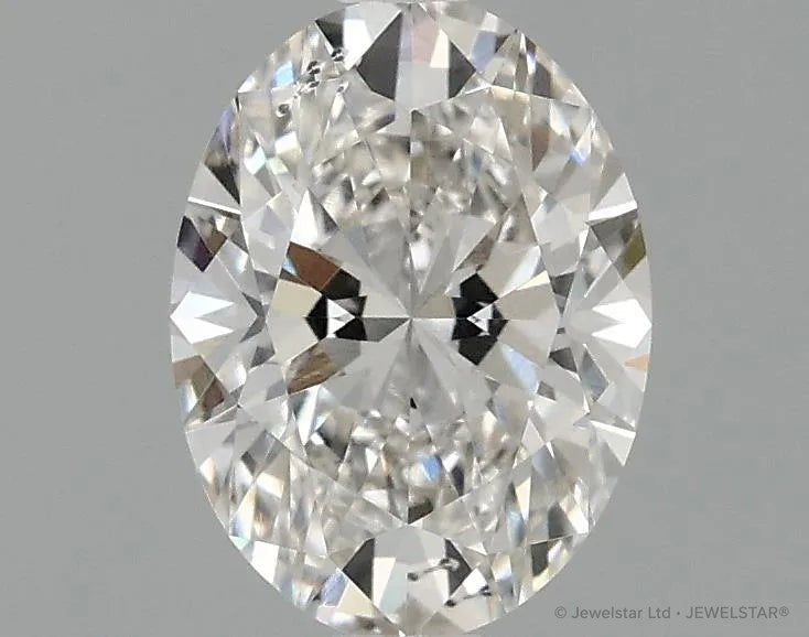 0.98ct Oval Lab Grown Diamond (Colour G, Clarity SI1, IGI Certified)