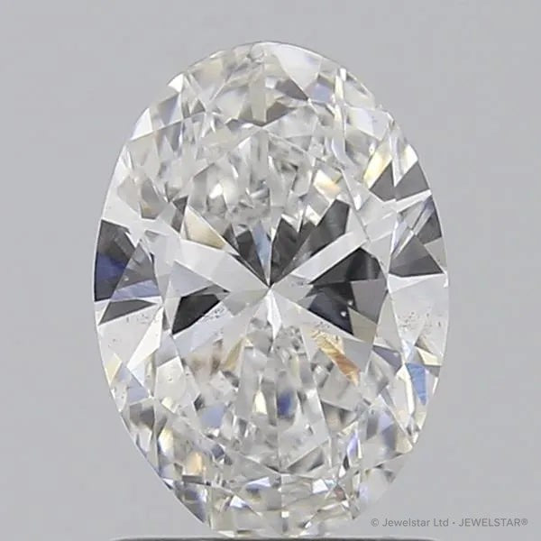 1.00ct Oval Lab Grown Diamond (Colour E, Clarity VS2, IGI Certified)