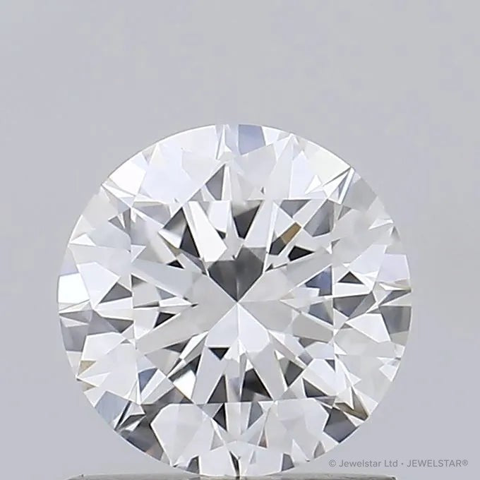 1.00ct Round Lab Grown Diamond (Colour F, Clarity VVS2, Cut EX, IGI Certified)