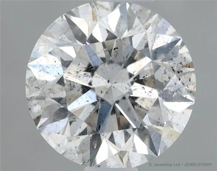 0.70ct Round Natural Diamond (Colour G, Clarity SI2, Cut EX, IGI Certified)