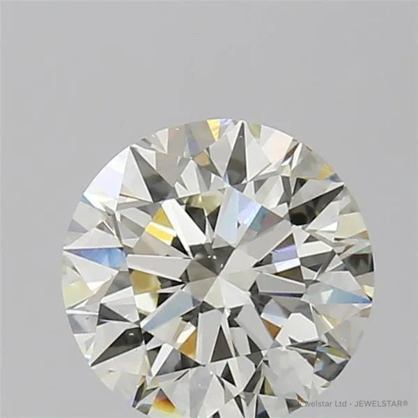 1.01ct Round Natural Diamond (Colour G, Clarity VS2, Cut EX, IGI Certified)