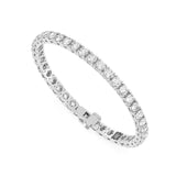 B-82100-AD-W  10.00ct F/VS Lab Diamond Tennis Bracelet (EGL Report Included)
