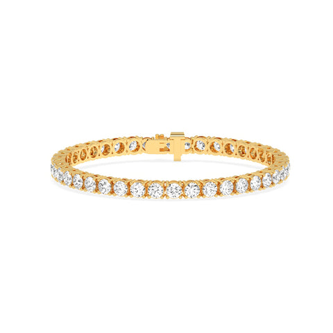 B-82100-AD-Y  10.00ct F/VS Lab Diamond Tennis Bracelet (EGL Report Included)