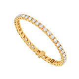 B-82100-AD-Y  10.00ct F/VS Lab Diamond Tennis Bracelet (EGL Report Included)