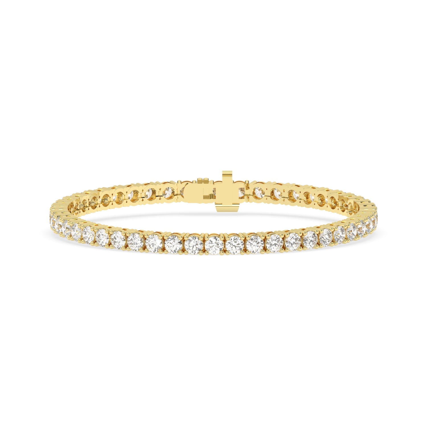 B-12700-AD-Y  7.00ct G-H/SI Diamond Tennis Bracelet