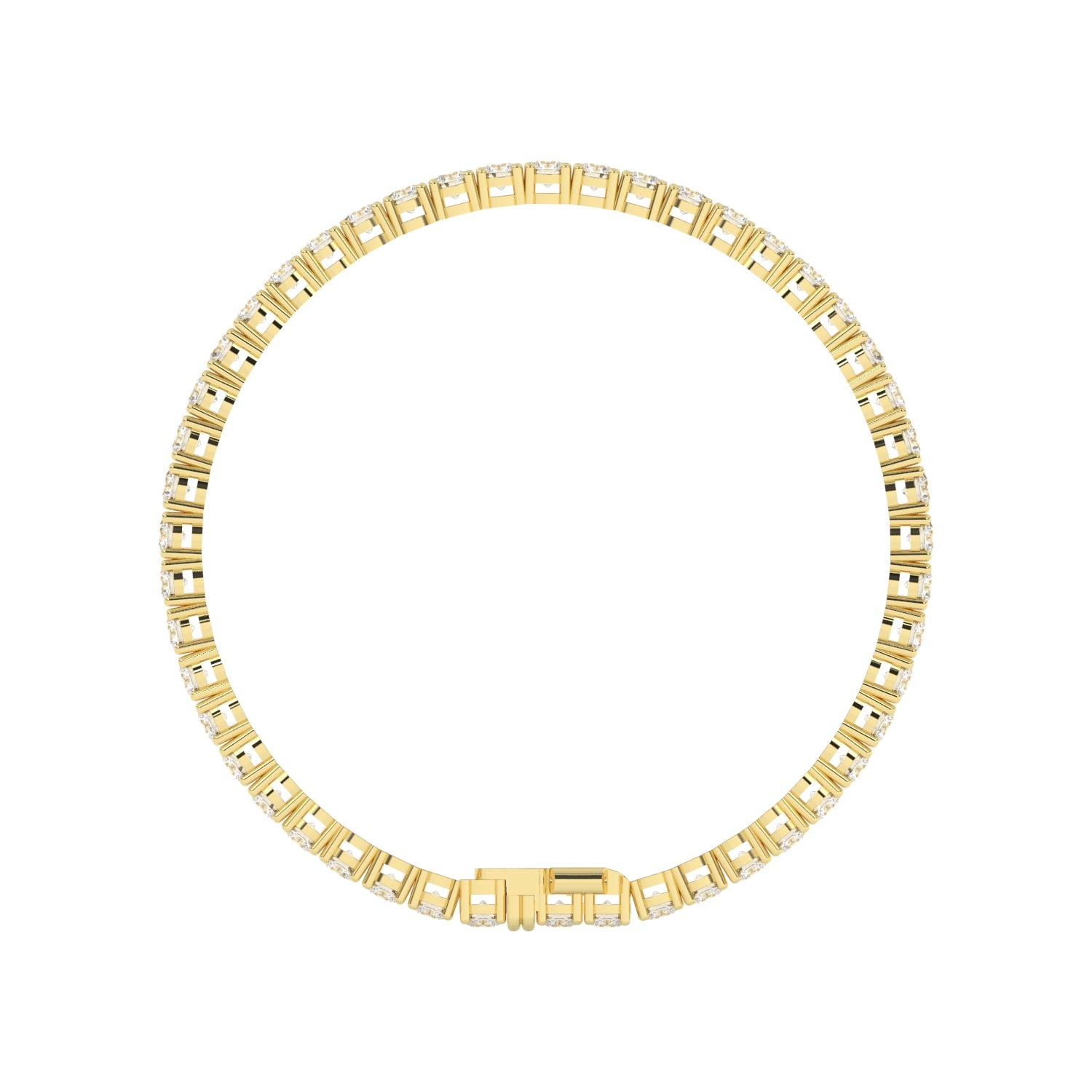 B-12700-AD-Y  7.00ct G-H/SI Diamond Tennis Bracelet