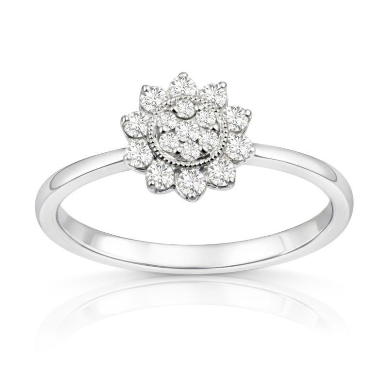 R-17922-AD-W  Diamond Dress Ring 0.34ct