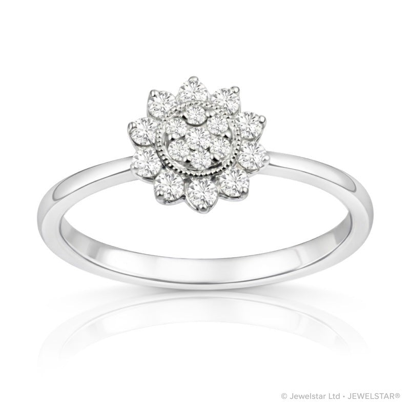 R-17922-AD-W  Diamond Dress Ring 0.34ct