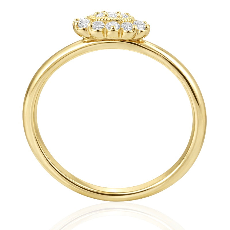 R-17922-AD-Y  Diamond Dress Ring  0.34ct