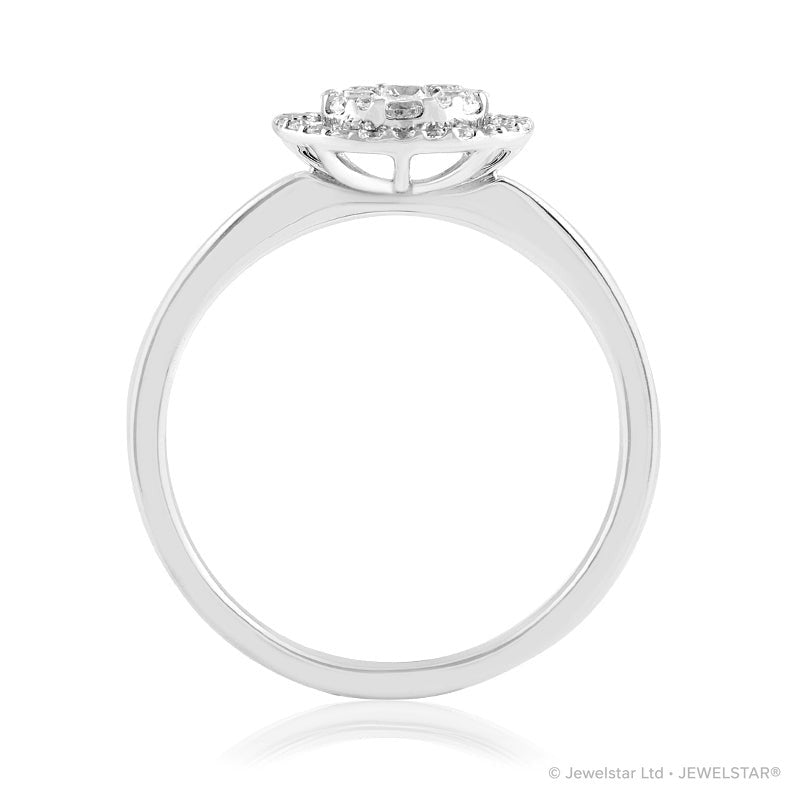 R-21755-AD-W  Diamond Dress Ring 0.33ct