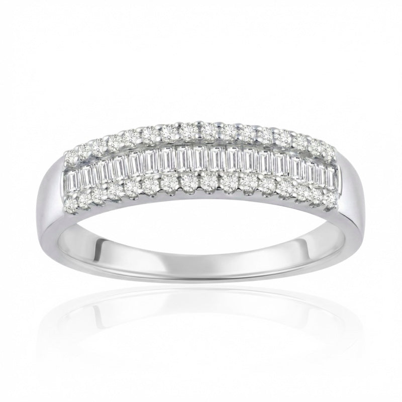 R-22507-AD-W  Diamond Dress Ring 0.33ct