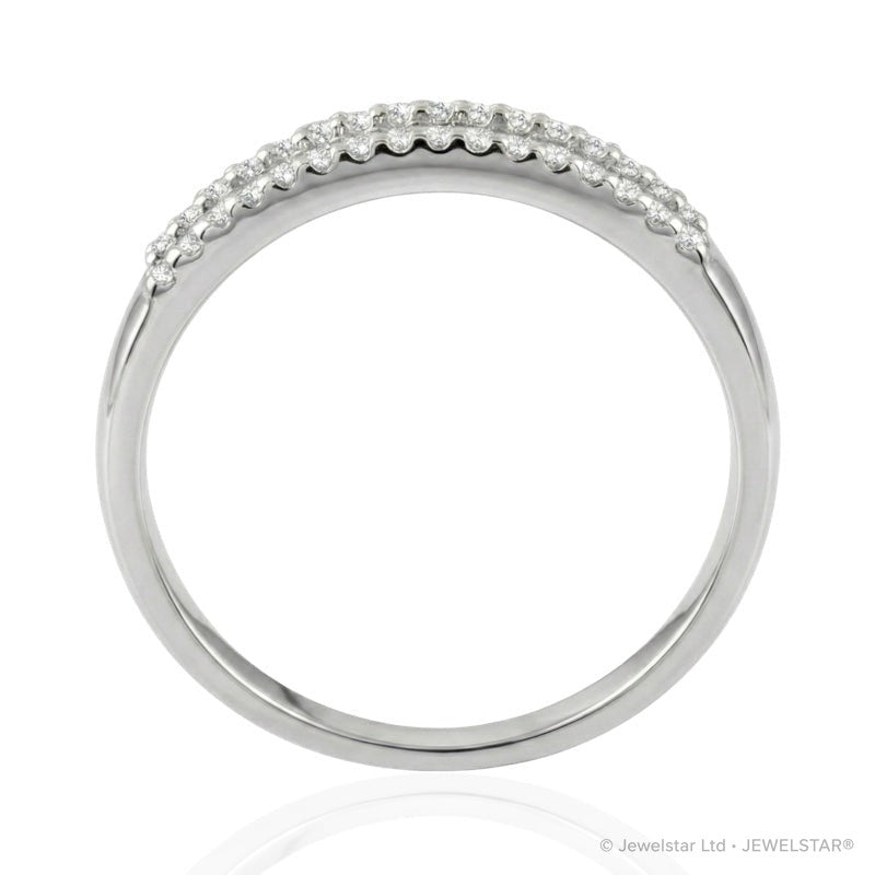 R-22507-AD-W  Diamond Dress Ring 0.33ct