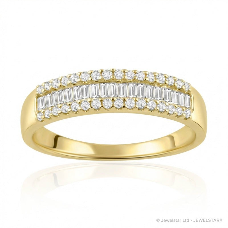 R-22507-AD-Y  Diamond Dress Ring 0.33ct