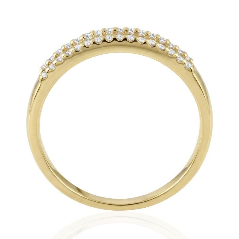 R-22507-AD-Y  Diamond Dress Ring 0.33ct