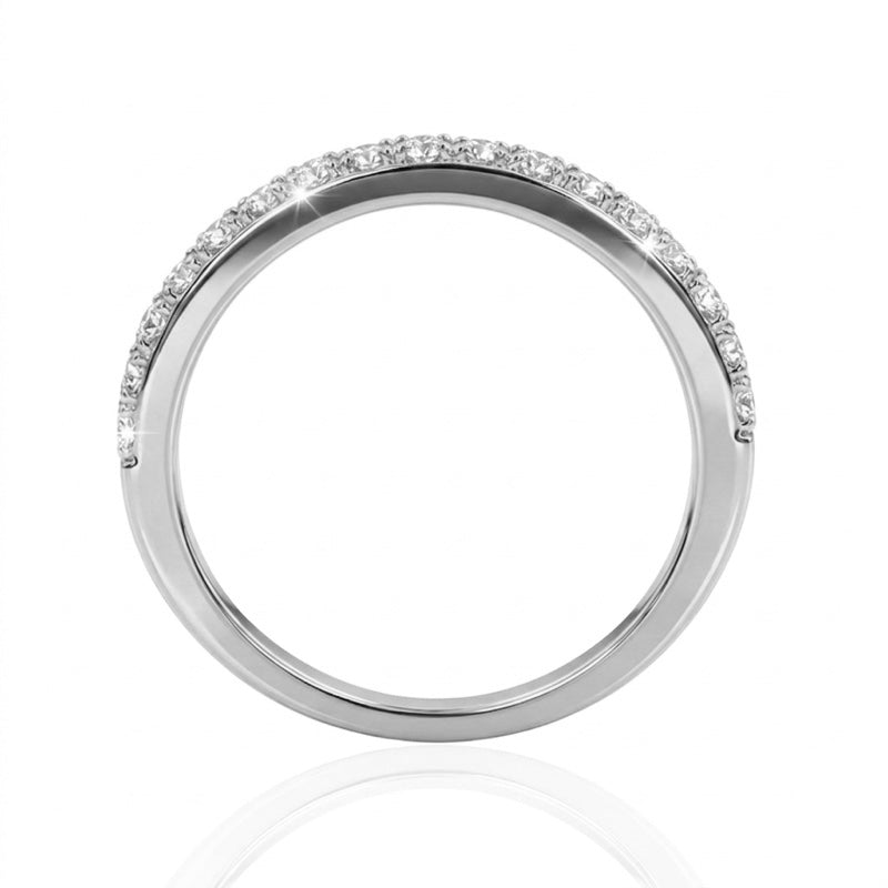 R-22846-AD-W  Diamond Half Eternity Ring 0.25ct