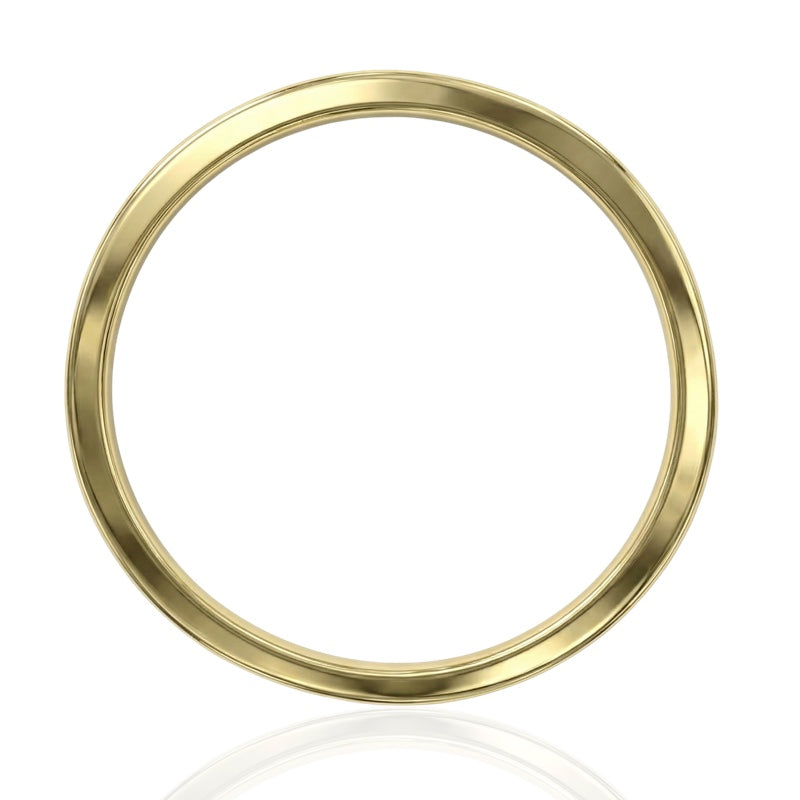 R-22874-EM-Y   Diamond & Emerald Half Eternity Ring