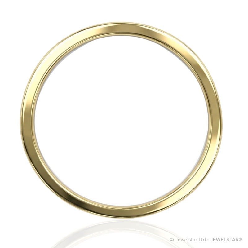 R-22875-SA-Y   Diamond & Sapphire Half Eternity Ring