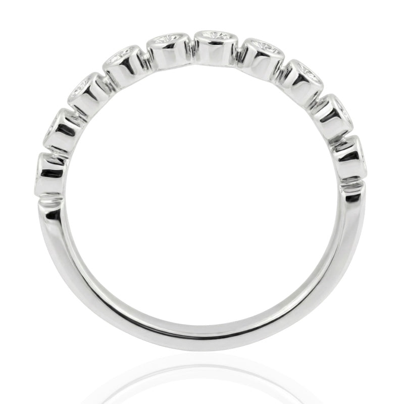R-22902-AD-W  Diamond Half Eternity Ring 0.25ct