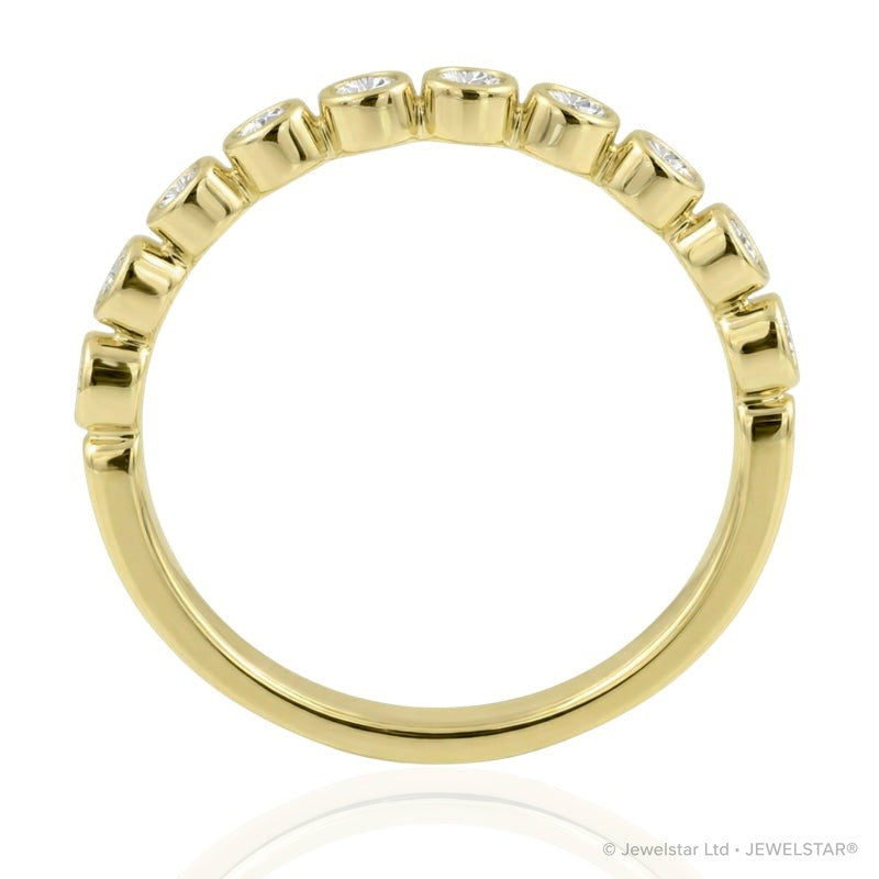 R-22902-AD-Y  Diamond Half Eternity Ring 0.25ct