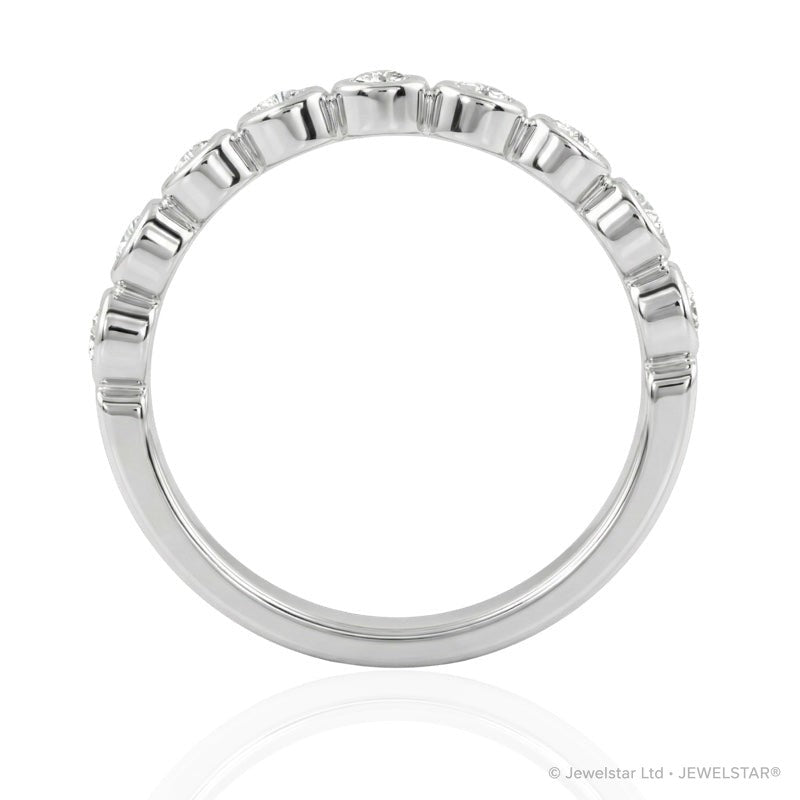 R-22903-AD-W  Diamond Half Eternity Ring 0.35ct