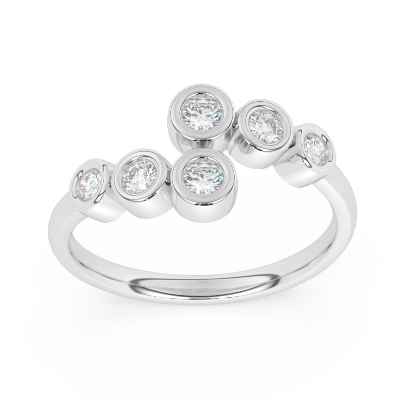 R-23931-AD-W  Diamond Dress Rings