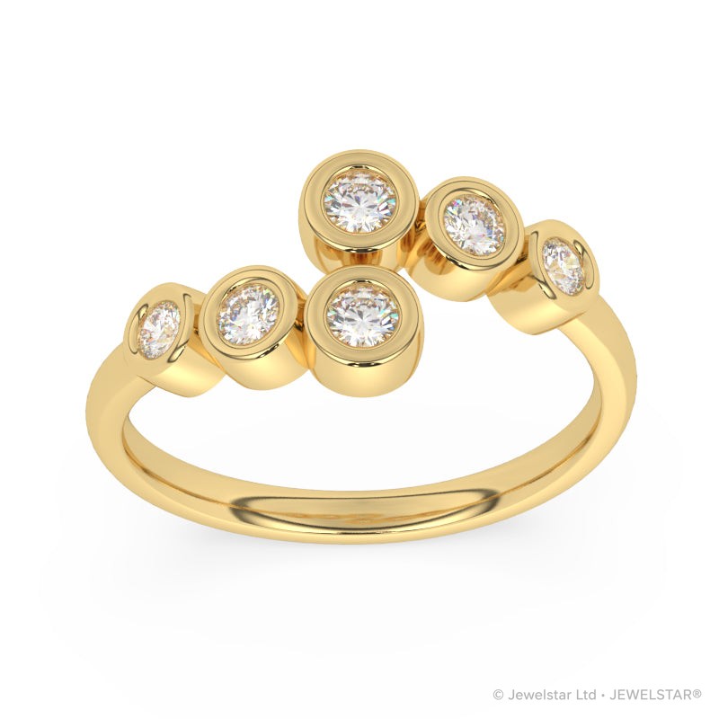 R-23931-AD-Y  Diamond Dress Ring 0.33ct