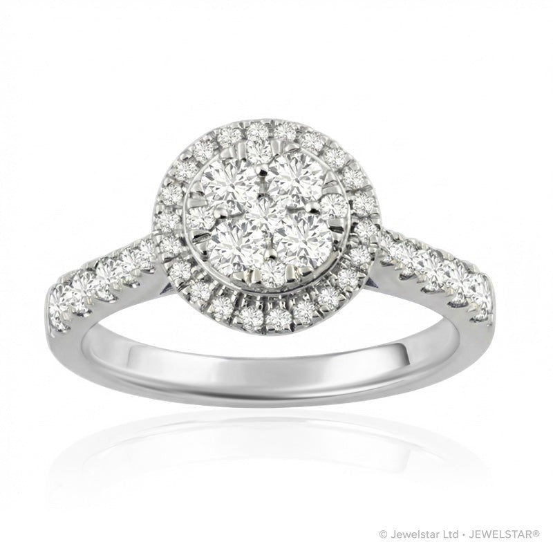 R-24050-AD-W  Diamond Dress Ring 0.85ct