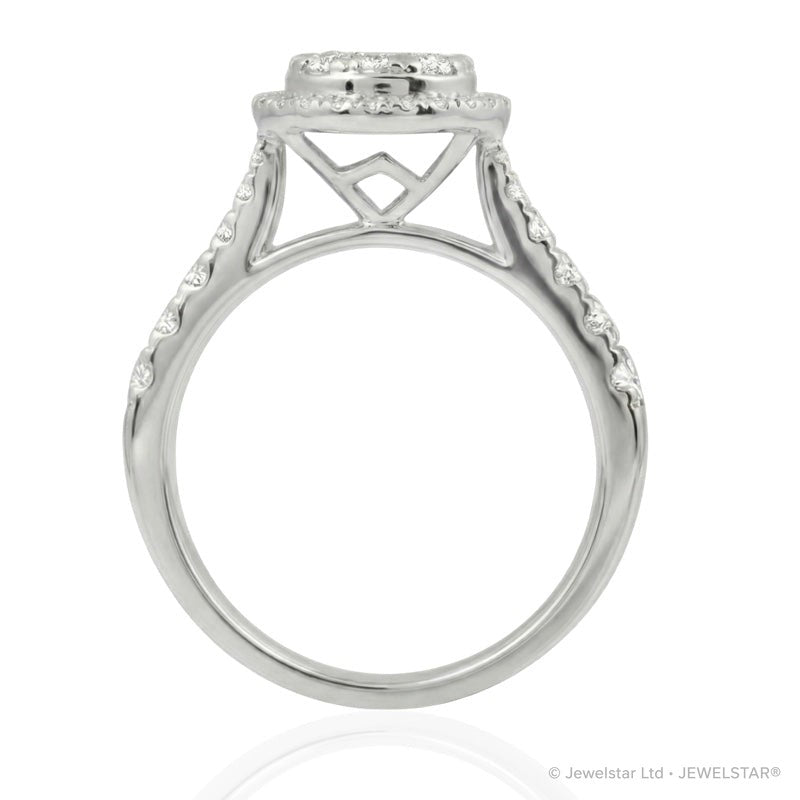 R-24050-AD-W  Diamond Dress Ring 0.85ct