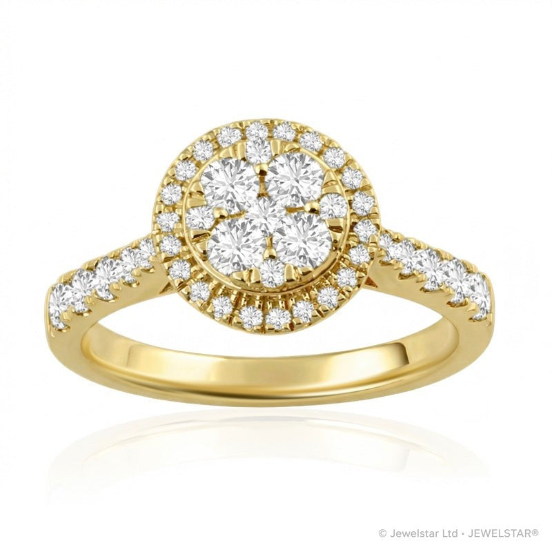 R-24050-AD-Y  Diamond Dress Ring 0.85ct