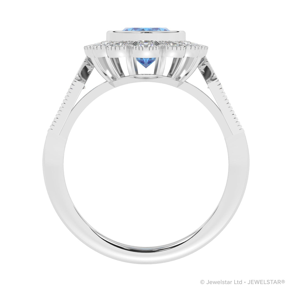 R-25208-PD-W  Diamond & Peridot Vintage Rings