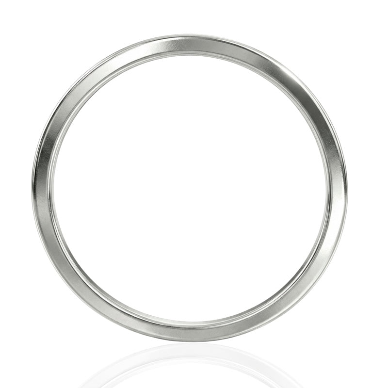 R-25297-EM-W   Diamond & Emerald Half Eternity Ring