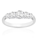 R-44251-AD-W   1.00ct Diamond Five Stone Ring
