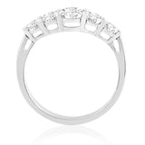 R-44251-AD-W   1.00ct Diamond Five Stone Ring