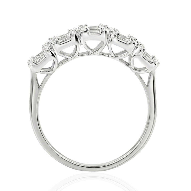 R-44321-AD-W  Diamond Dress Ring 0.70ct