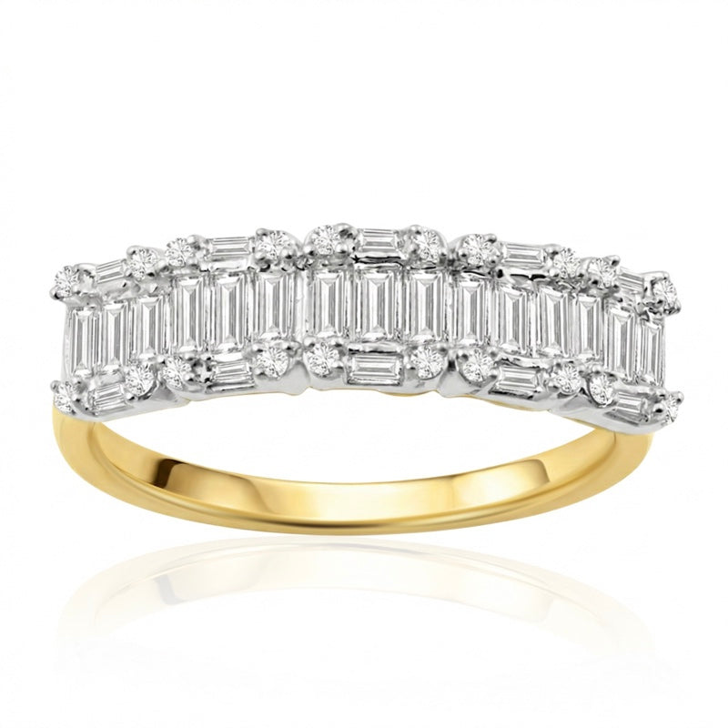 R-44321-AD-Y  Diamond Dress Ring 0.70ct