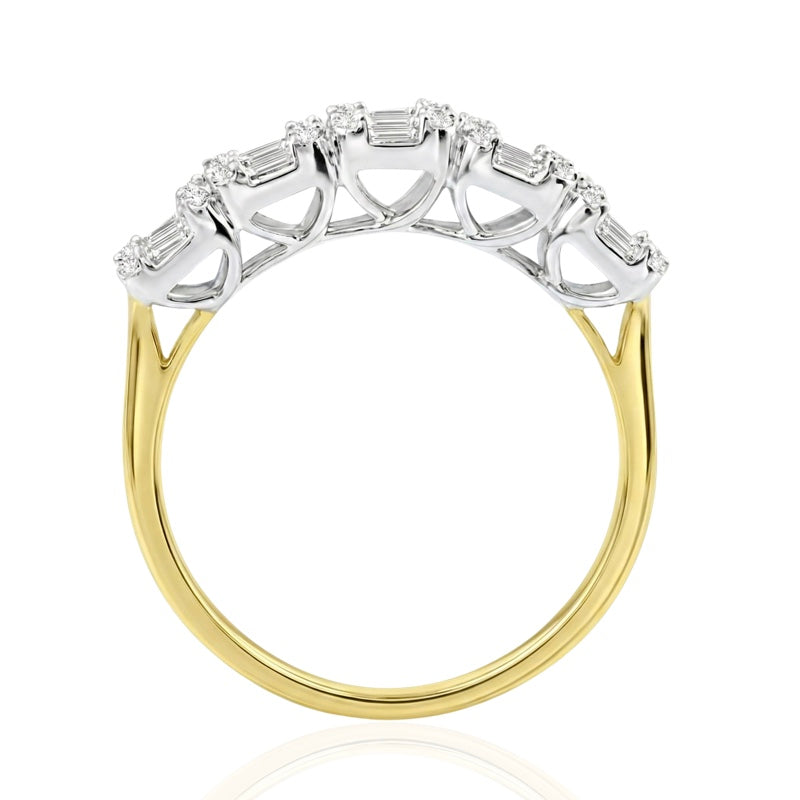 R-44321-AD-Y  Diamond Dress Ring 0.70ct
