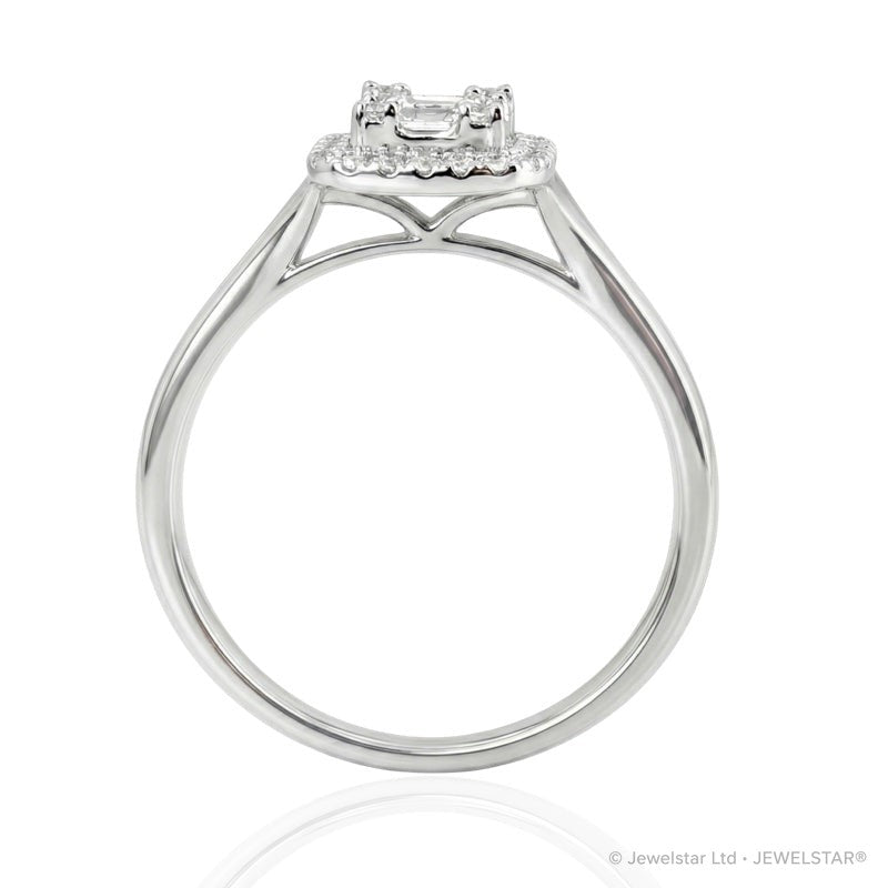 R-44322-AD-W  Diamond Dress Ring 0.75ct