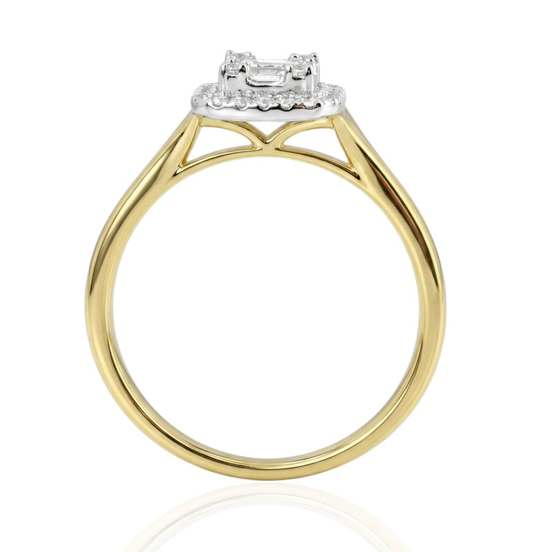 R-44322-AD-Y  Diamond Dress Ring 0.75ct
