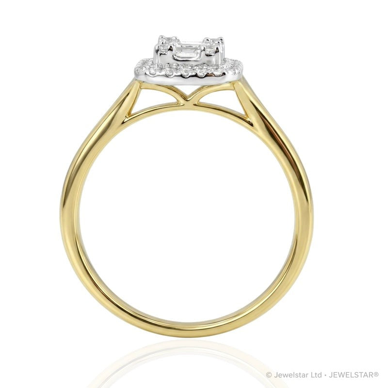 R-44322-AD-Y  Diamond Dress Ring 0.75ct