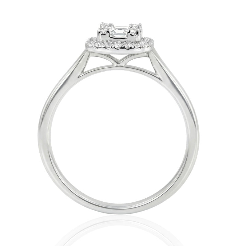 R-44323-AD-W  Diamond Dress Ring 0.35ct