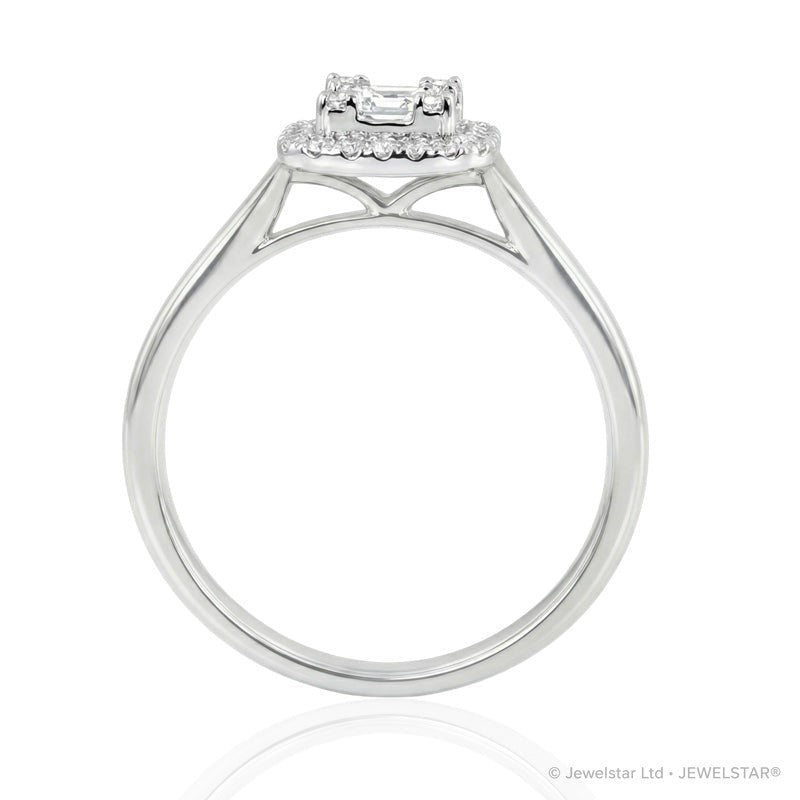 R-44323-AD-W  Diamond Dress Ring 0.35ct