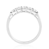 R-44349-AD-W   0.50ct Diamond Five Stone Ring