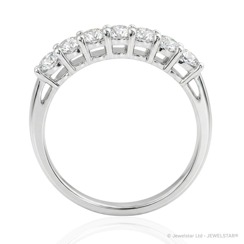 R-44355-AD-W  Diamond Seven Stone Ring 0.55ct